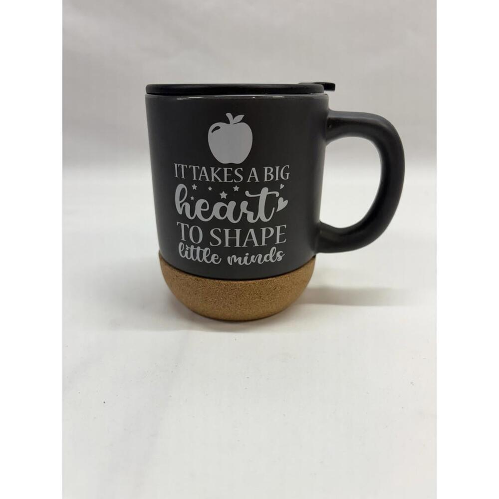 It takes a big heart to shape little mind mug